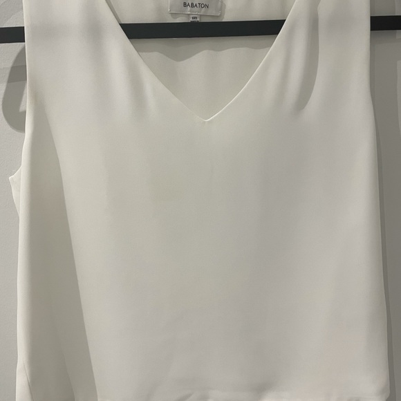 BABTON white Cami - Picture 3 of 3